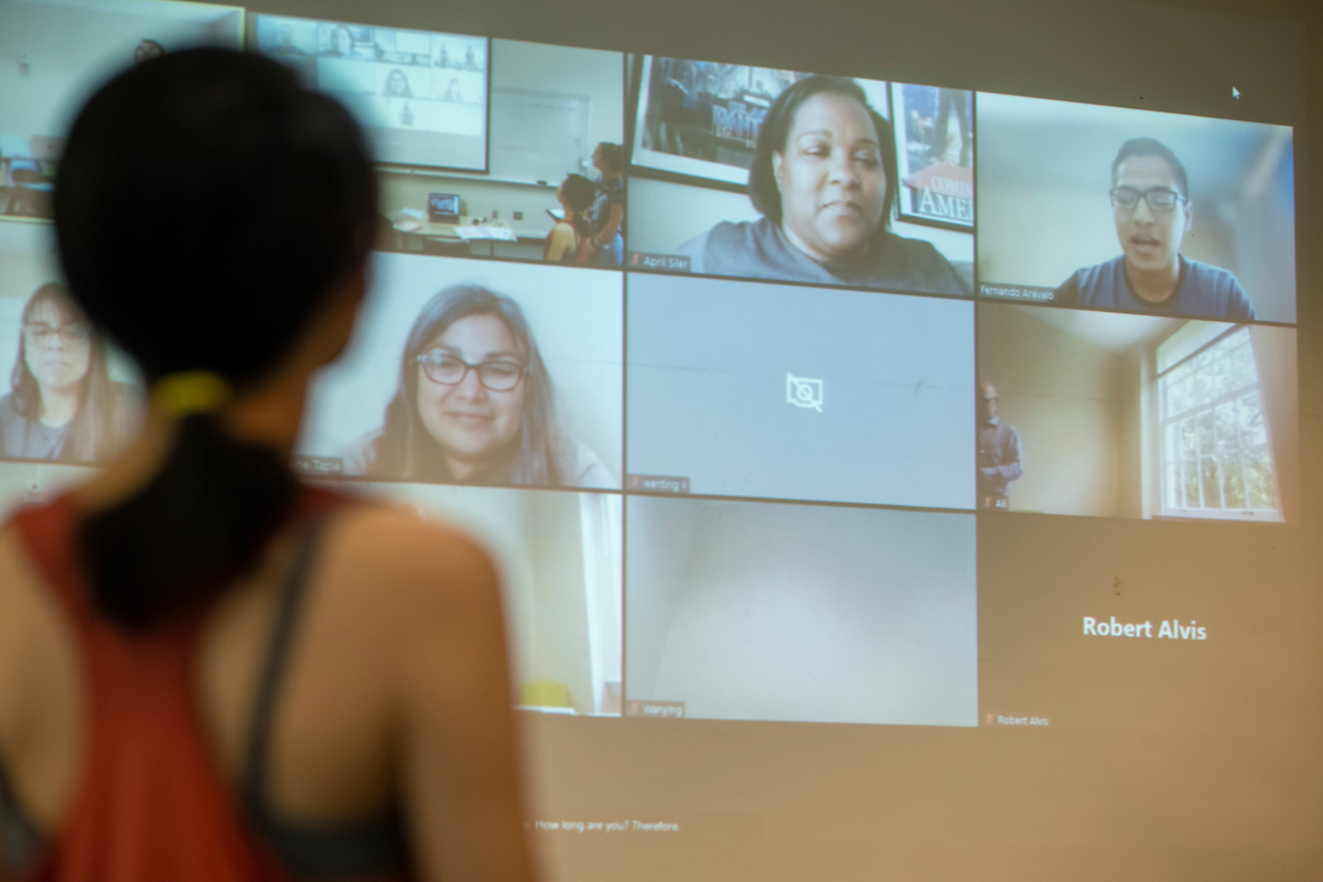 Elon school of nursing students in classroom